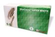 WeCare® Engangshandske latex hvid 9/L