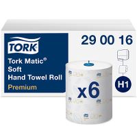 Tork Matic Soft Håndklæderulle H1, 2-lags, 100m
