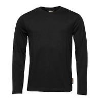 Worksafe® T-shirt, lange ærmer, sort, 2XL