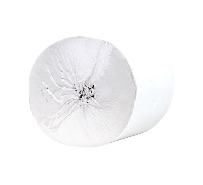 WeCare® Håndklæderulle u/hylse, 1-lags, hvid, 300m