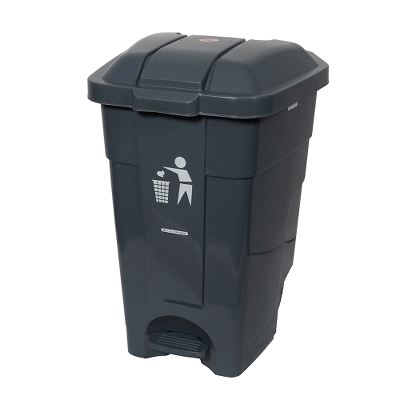 Affaldscontainer, 70 liter, med pedal