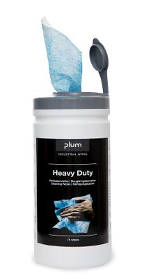 Plum Heavy Duty Industrial Wipe, 75 stk