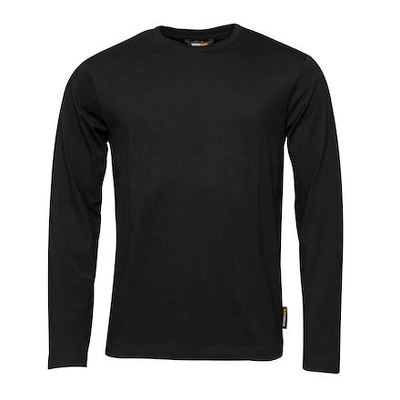 Worksafe® T-shirt, lange ærmer, sort, XL