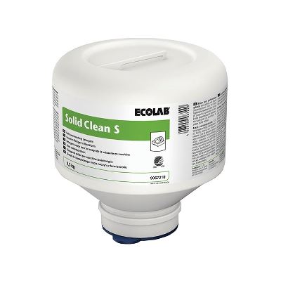 Ecolab Solid Clean S Maskinopvask, 4,5 kg.