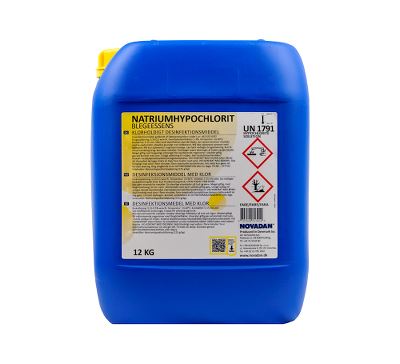Natriumhypochlorit  15% 12 kg.(klor)