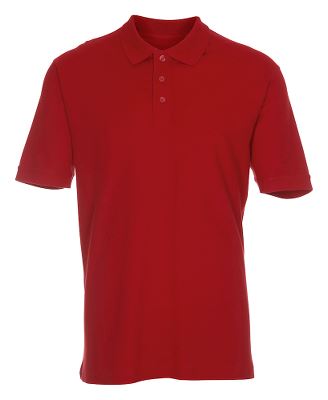 Polo-shirt, classic, rød, 2XL